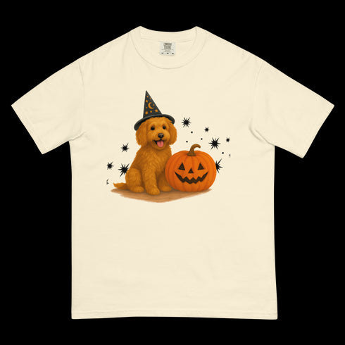 Golden Doodle Halloween Witchy Dogs Shirt