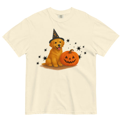 Golden Retriever Halloween Witchy Dogs Shirt