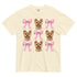 Blonde Yorkie and Bows Shirt