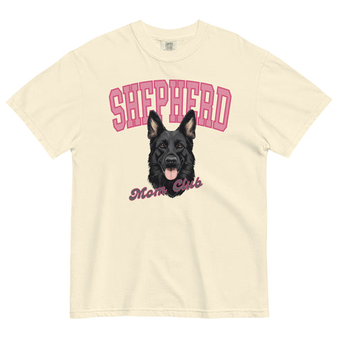 Black German Shepherd Mom Club Shirt