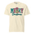 Faux Crochet Merry Christmas Comfort Colors Shirt