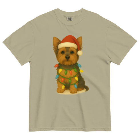 Christmas Yorkie Comfort Colors Shirt