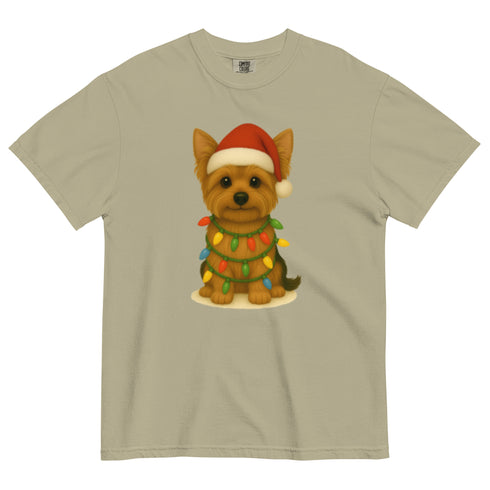 Christmas Blonde Yorkie Shirt