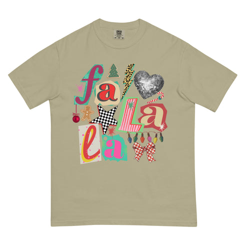 Fa La La Preppy Y2K Comfort Colors Graphic