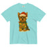 Christmas Yorkie Comfort Colors Shirt