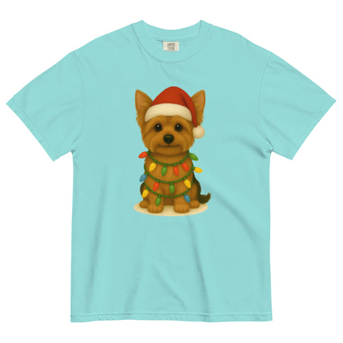 Christmas Blonde Yorkie Shirt