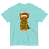Christmas Blonde Yorkie Shirt