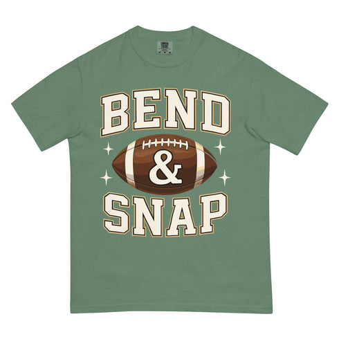 Bend and Snap Football Graphic Shirt