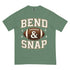 Bend and Snap Football Graphic Shirt
