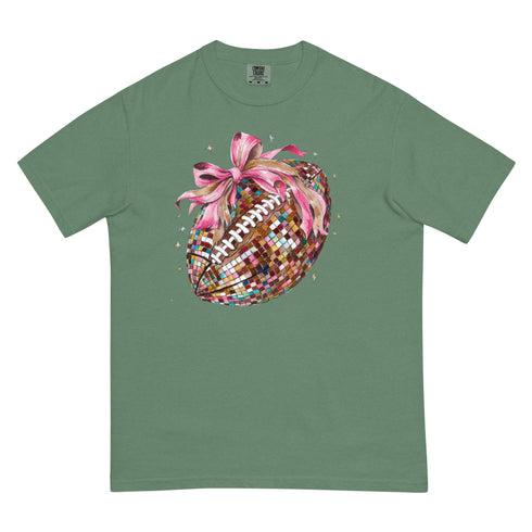 Disco Football Comfort Colors Shirt