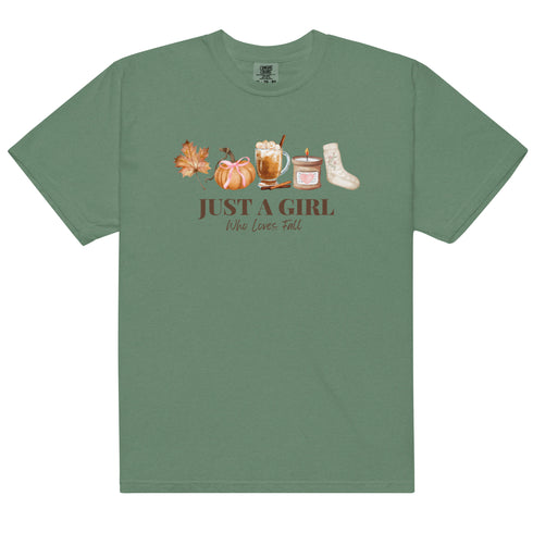 Just a Girl Who Loves Fall Shirt