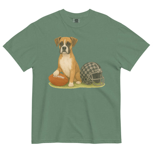Boxer Dog Football Shirt