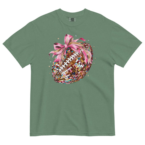 Disco Football Comfort Colors Shirt
