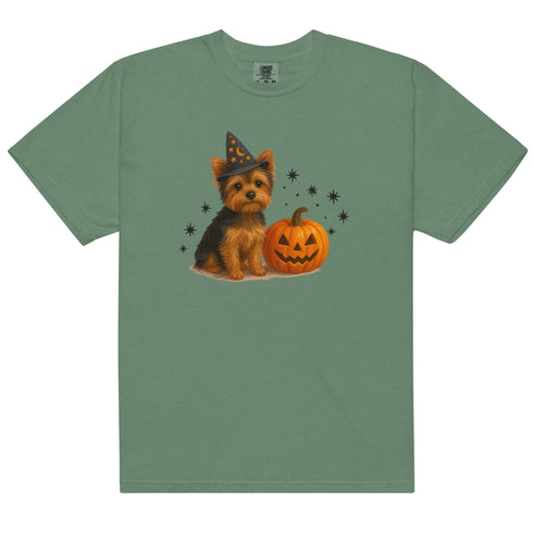 Yorkie Halloween Witchy Dogs Shirt