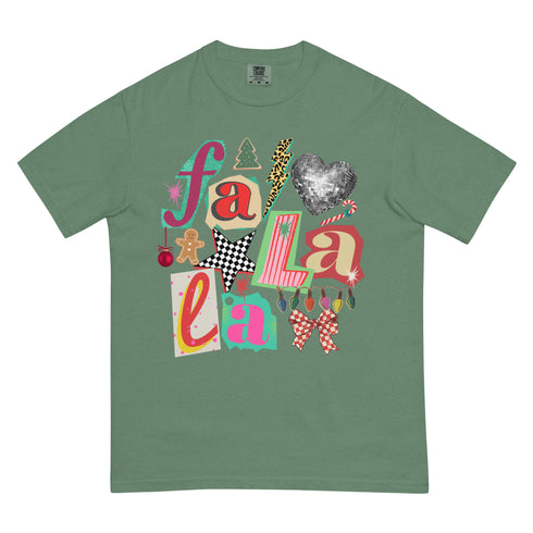 Fa La La Preppy Y2K Comfort Colors Graphic