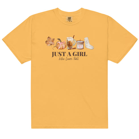 Just a Girl Who Loves Fall Shirt