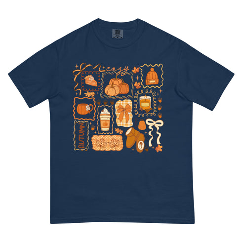 Cozy Season Fall Doodles Shirt