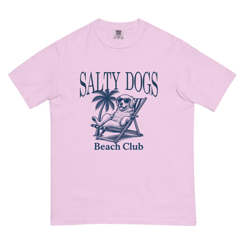 Salty Dogs Beach Club Golden Retriever Shirt