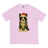 Christmas Dog Border Collie Comfort Colors Shirt