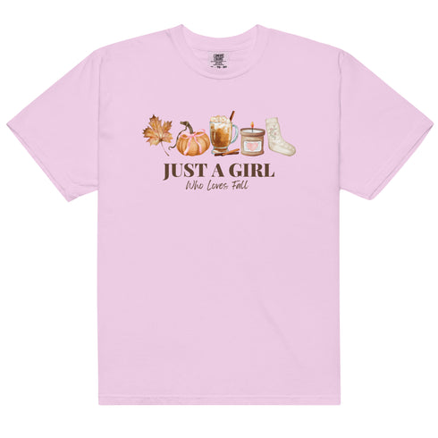 Just a Girl Who Loves Fall Shirt