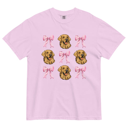 Golden Retriever with bows Shirt