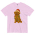Christmas Golden Retriever Comfort Colors Shirt