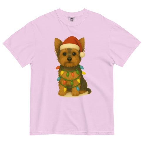 Christmas Yorkie Comfort Colors Shirt
