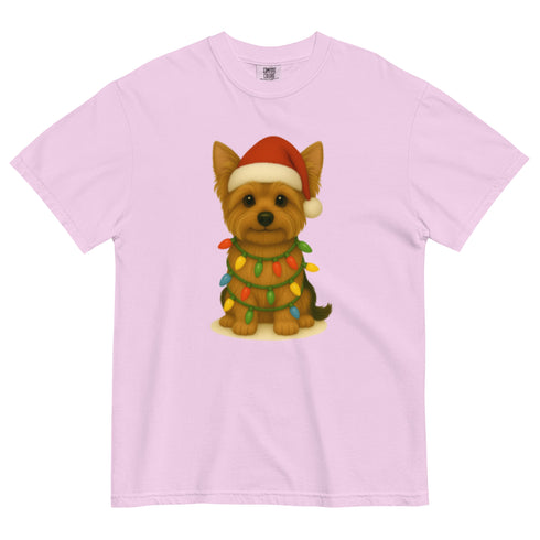 Christmas Blonde Yorkie Shirt