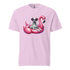 Dalmatian Flamingo Float Dog Shirt