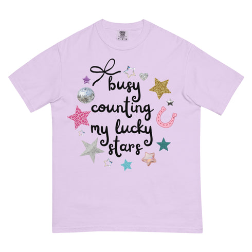 Counting My Lucky Stars Comfort Colors Shirt