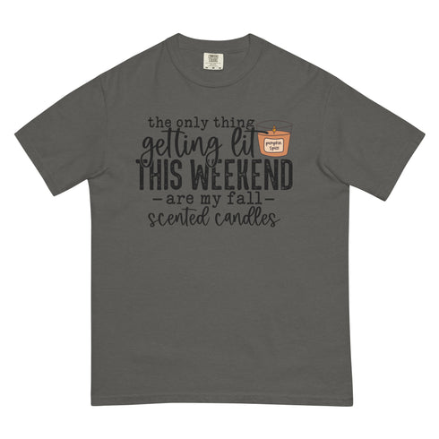 Getting Lit Fall Candles Shirt