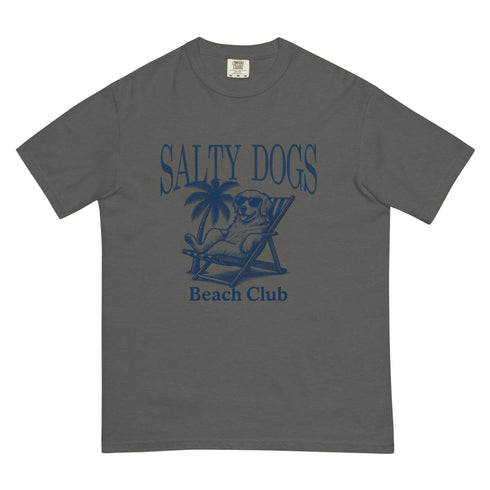 Salty Dogs Beach Club Golden Retriever Shirt
