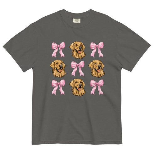 Golden Retriever with bows Shirt