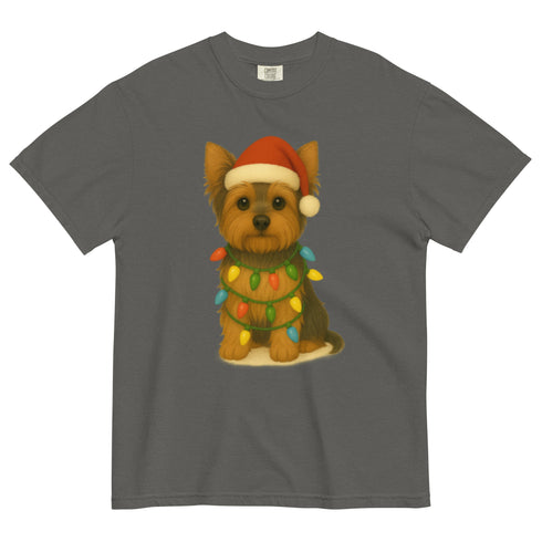 Christmas Yorkie Comfort Colors Shirt