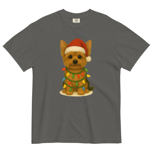 Christmas Blonde Yorkie Shirt