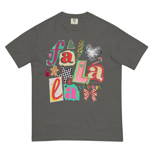 Fa La La Preppy Y2K Comfort Colors Graphic