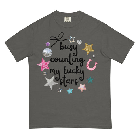 Counting My Lucky Stars Comfort Colors Shirt