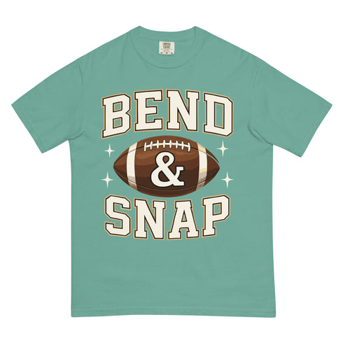 Bend and Snap Football Graphic Shirt