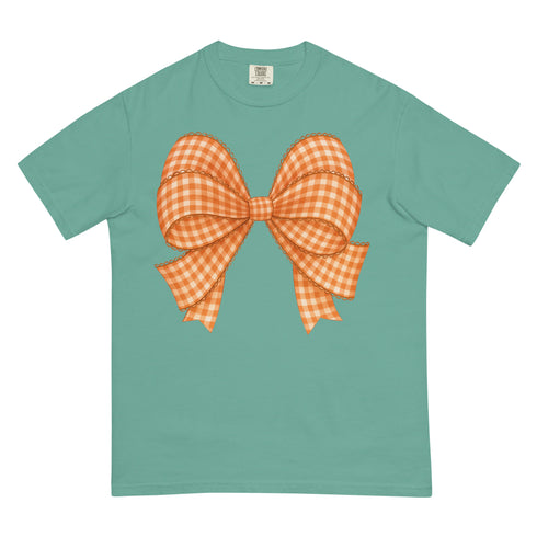 Plaid Fall Bow Shirt