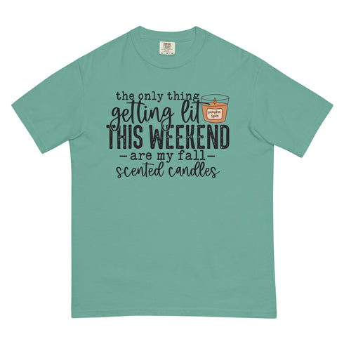 Getting Lit Fall Candles Shirt
