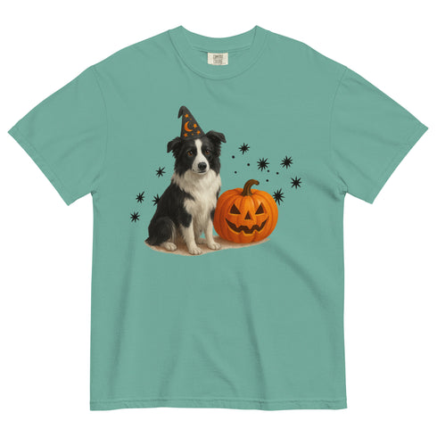 Border Collie Halloween Witchy Dogs Shirt
