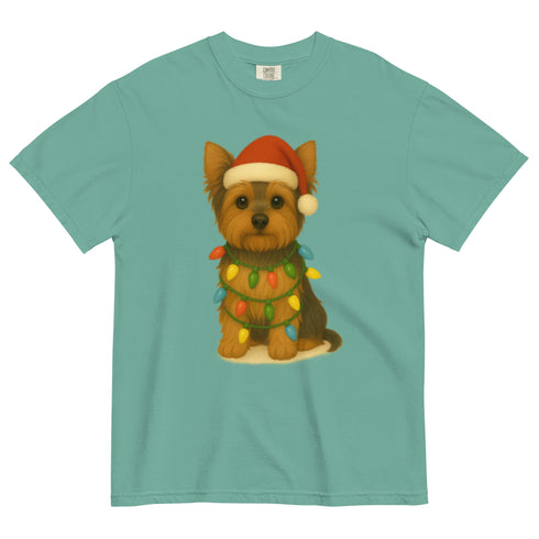 Christmas Yorkie Comfort Colors Shirt