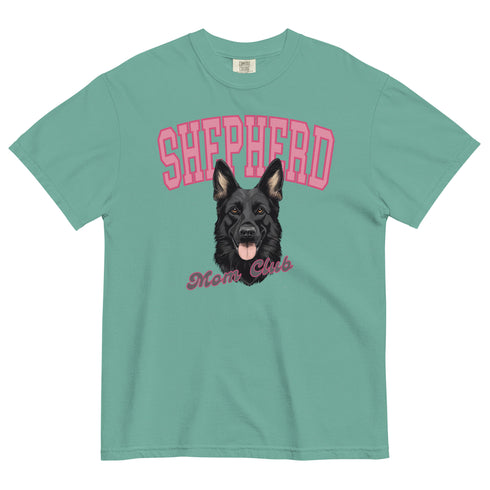Black German Shepherd Mom Club Shirt