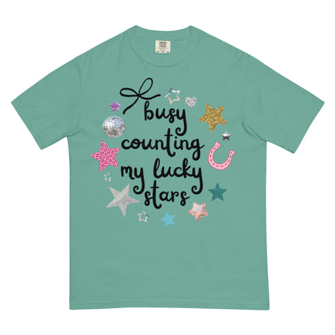 Counting My Lucky Stars Comfort Colors Shirt