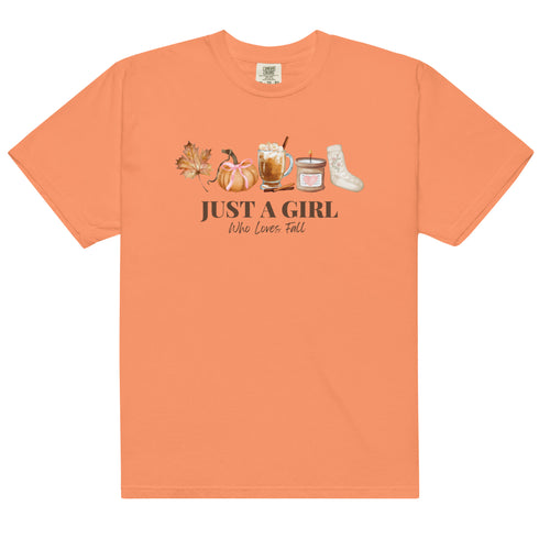Just a Girl Who Loves Fall Shirt