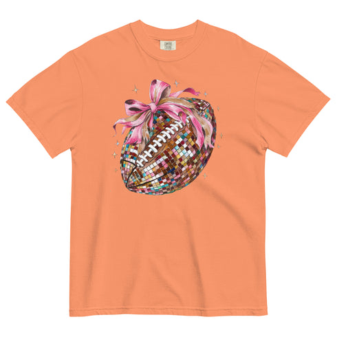 Disco Football Comfort Colors Shirt