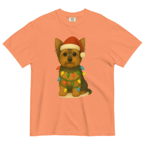 Christmas Yorkie Comfort Colors Shirt