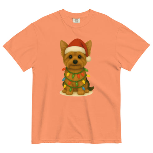 Christmas Blonde Yorkie Shirt