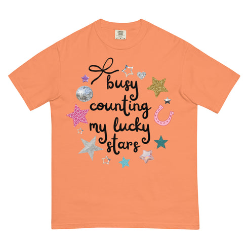 Counting My Lucky Stars Comfort Colors Shirt