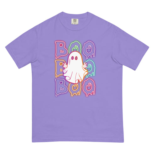 Neon Boo Comfort Colors Graphic Shirt